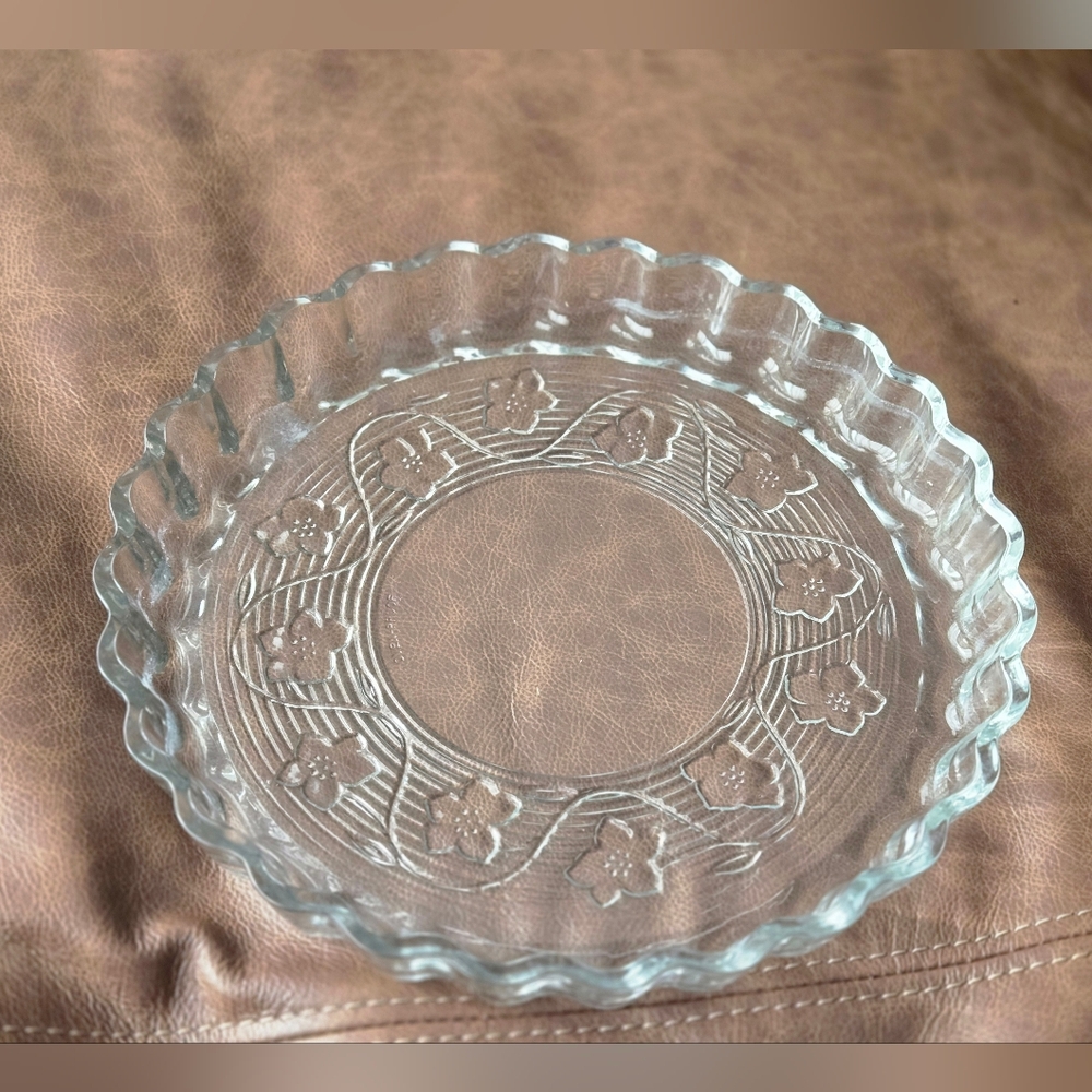 Anchor Hocking Avalon Quiche/Tart 10" Baking Dish
